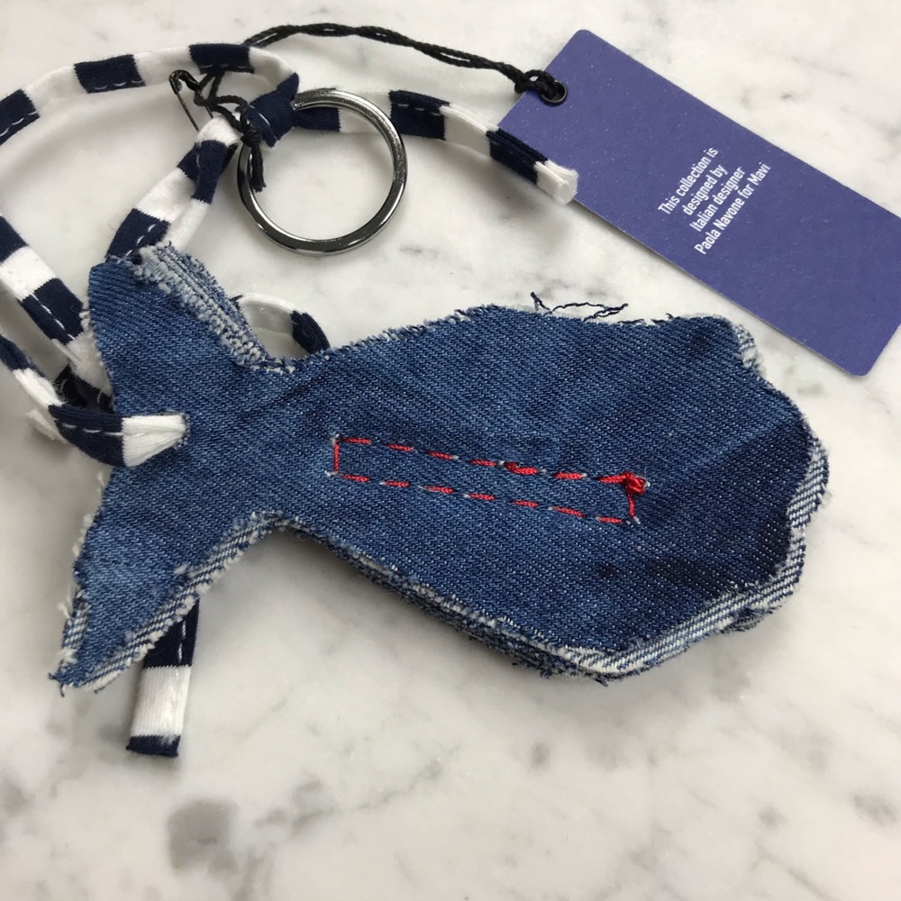 NWT Mavi Indigo Denim Keychain & Beach Koozies - Picture 7 of 7